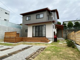 昭和レトロの家、新築住宅